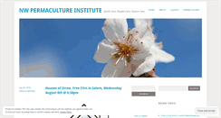 Desktop Screenshot of nwpermacultureinstitute.org